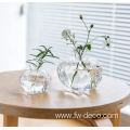 Clear Mini Glass Vase New Year Gift